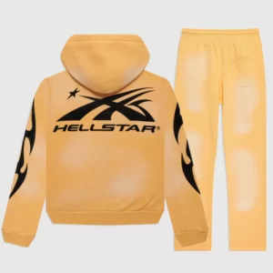 Hellstar Sport Tracksuit Yellow