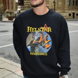 Hellstar Heaven On Earth Sweatshirt unisex heavy blend crewneck sweatshirt is pure comfort. These garments are made from polyester and cotton. This combination